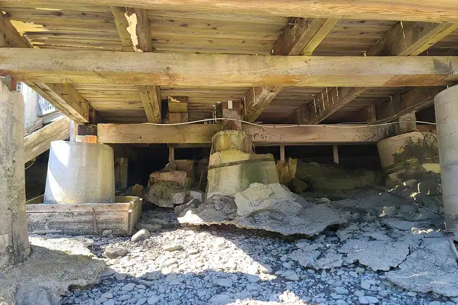Pier and Beam or Block and Base Foundation Repair in Bastrop, TX