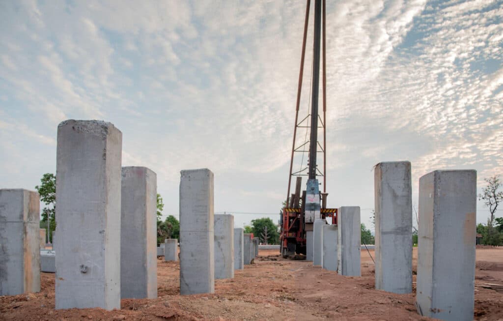 Pressed Concrete Pilings in Bastrop, TX